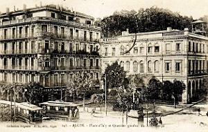 Alger - Place d'Isly - Quartier General du XIXe Corps - 1918